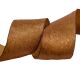 Metál textil szalag 38mm x 10m - Sötétbarna