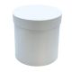 PAPÍRDOBOZ KEREK 4/64 14x14 cm FEHÉR