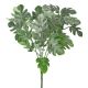 Monstera műnövény csokor 5 ágú- 35 cm magas - Sötétzöld