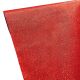 Metál vászon dekorációs anyag- asztali futó- 28cm x 5m - Piros