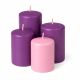 Lépcsős adventi henger gyertya készlet- Ø50